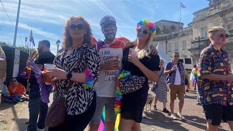 In Pictures Pride Cymru Turns Streets Of Cardiff Rainbow Bbc News