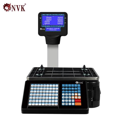 Nvk Tma 15kg 30kg Electronic Label Printing Scale High Quality Digital