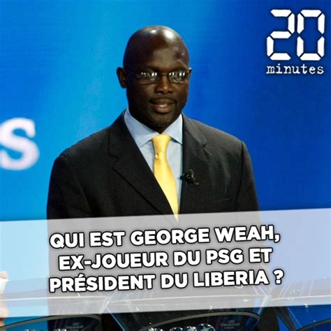 Qui est George Weah nouveau président du Liberia et ex footballeur du