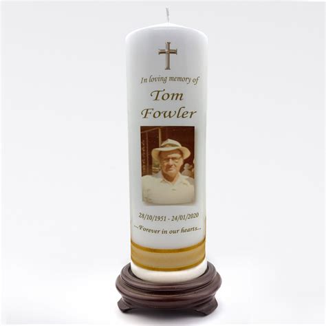 Memorial Personalised Candle Classic - Memory Candle