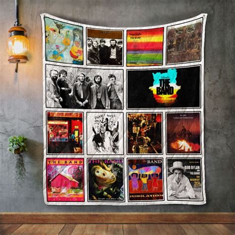 The Band Album Covers Quilt Blanket Teeruto