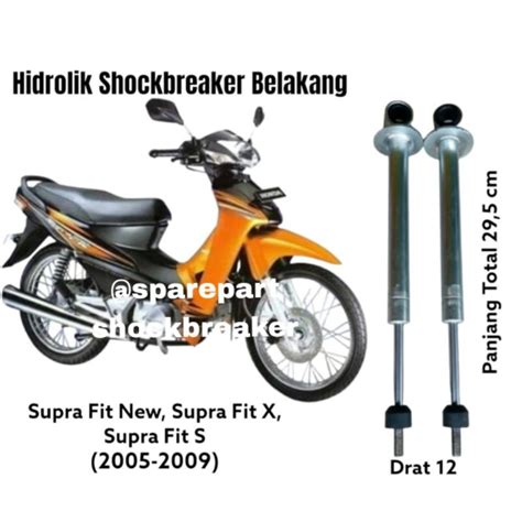 Jual Hidrolik Shock Belakang Supra Fit New Hidrolik Shock Belakang