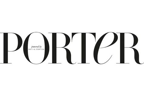 Porter magazine logotype Working with Robin Derrick the Creative ...