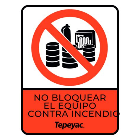 No Bloquear El Equipo Contra Incendios Interno Tepeyac