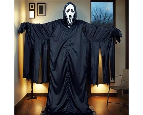 scream  cosplay robe ghostface robe  halloween ghostface