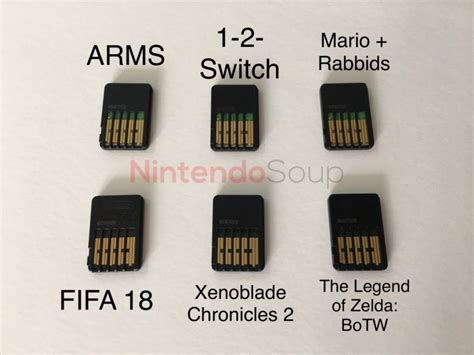 Variations In Nintendo Switch Cartridges – NintendoSoup