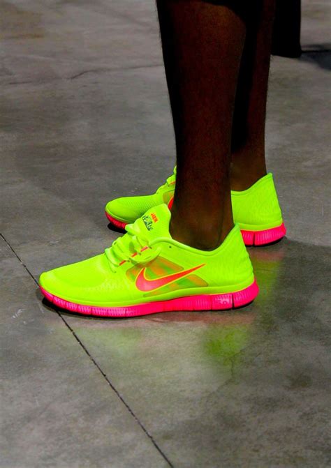 The La Fashion Report Neon Nike Shoes Nike Free Shoes Running