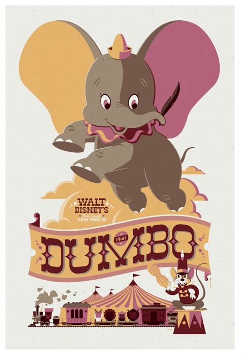 Mondo Tees DUMBO Poster Art From Artist Tom Whalen GeekTyrant