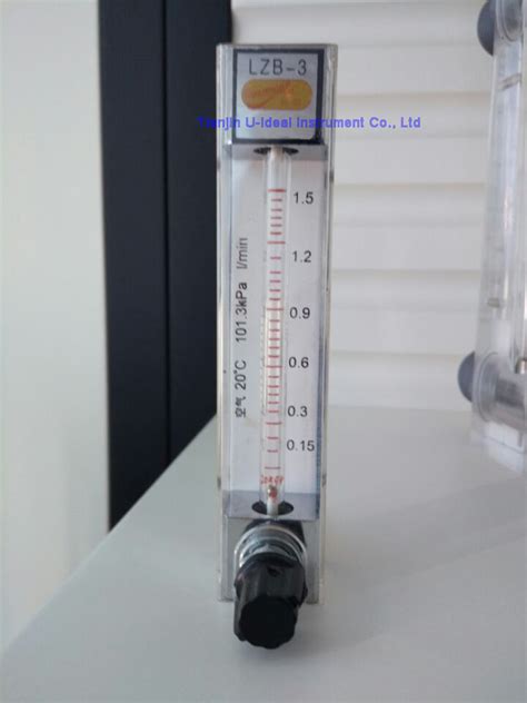 Lzb Glass Tube Flow Meter Rotameter For Liquid And Gas China Glass