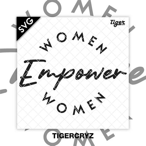 Women Empower Women Feminist Svg Women Empowerment Svg Silhouette