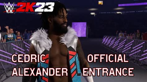 Wwe K Cedric Alexander Full Official Entrance Youtube