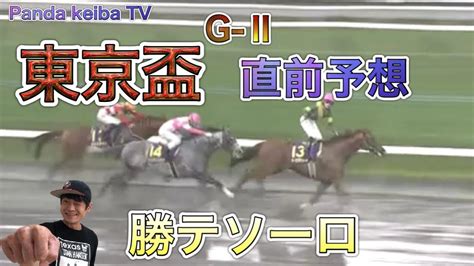 【東京盃】2022 直前予想〜パンダ競馬tv Youtube