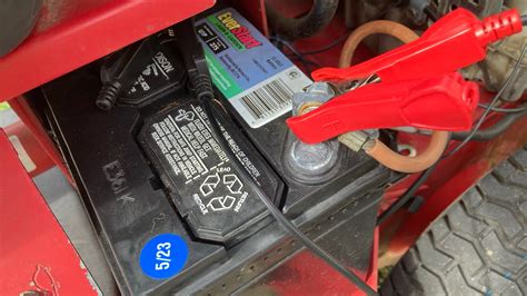 Lawn Mower Battery Maintenance Charge A Lawn Mower Battery Once A