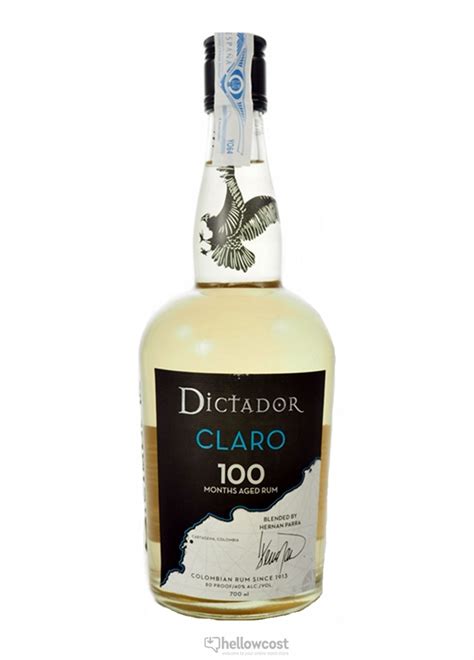 Dictador Claro 100 Rhum 40 70 Cl Hellowcost bienvenue à votre stock