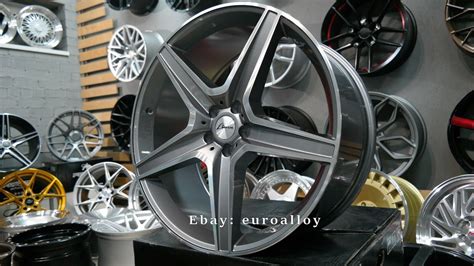 New Inch X J Et Amg Style Wheels For Mercedes Gl Ml Gle Gls