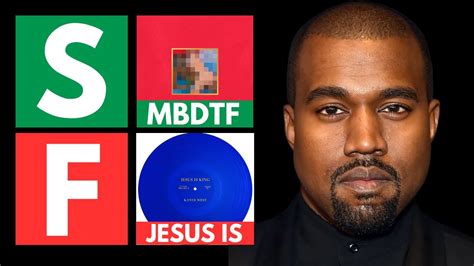 I Ranked Every Kanye West Album From Worst To Best Youtube