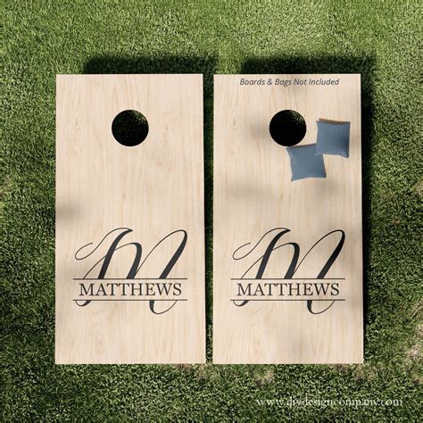 Cornhole Board Designs