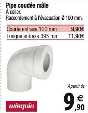 Promo Wirquin Pipe Coudée Mâle chez Tridôme iCatalogue fr