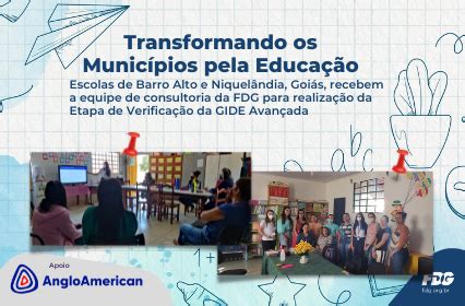 Transformando Os Munic Pios Pela Educa O Fdg