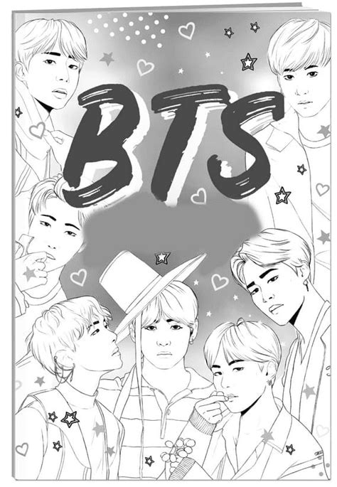 Dibujos De Bts 30 Para Colorear Para Colorear Pintar E Imprimir Porn