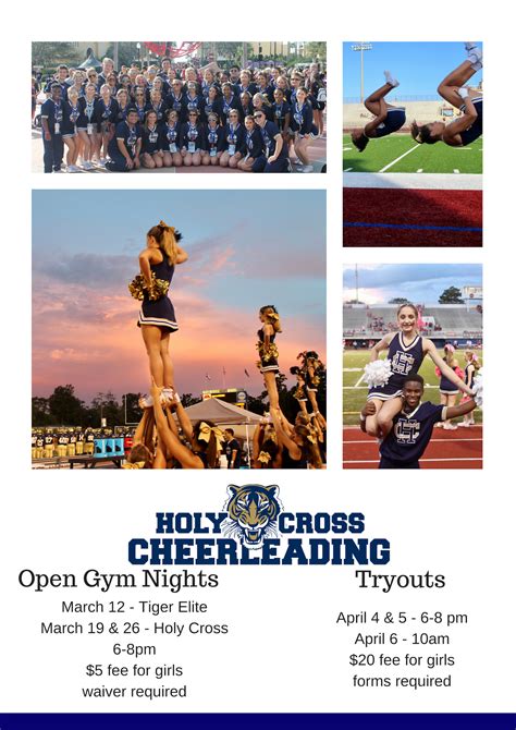 Cheerleading - Athletic Teams - Holy Cross School