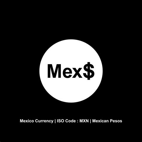 Mexico Currency Symbol. Mexican Peso Icon, MXN Sign. Vector ...