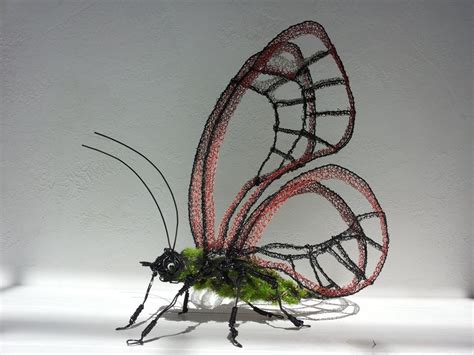 Wire Butterfly Wedding Gift Wire Sculpture Wire Decor Steampunk