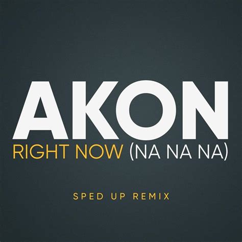 Akon Right Now Album Cover