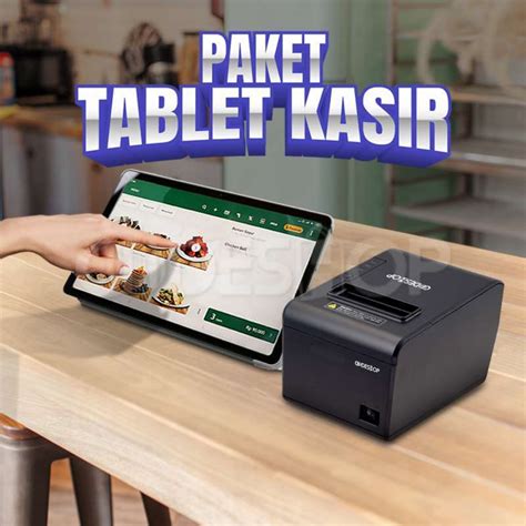 Jual Paket Kasir Tablet Redmi Pad Se Printer Thermal 80mm Codeshop Cbt