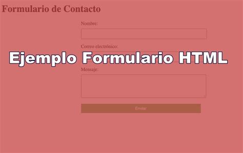 Ejemplos De Formularios Html The Best Porn Website