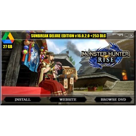 Jual Pc Games Monster Hunter Rise Sunbreak Deluxe Edition Kota