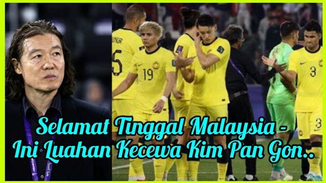 Maafkan Saya Ini Luahan Kepada Penyokong Harimau Malaya Malaysia Vs