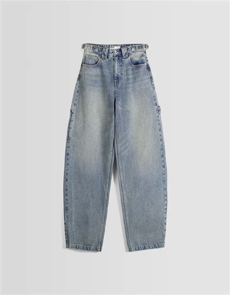 Baggy Carpenter Jeans Women Bershka