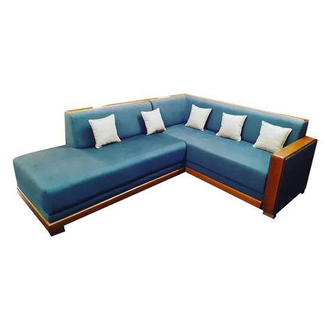 Teak Wood Sofa Set L Shape At Elijah Gannon Blog