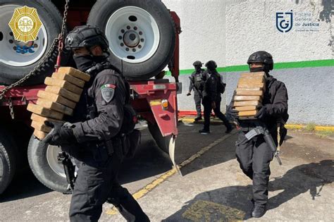 Spr Informa Aseguran Ssc Cdmx Y Fiscal A Edomex Kg De Droga