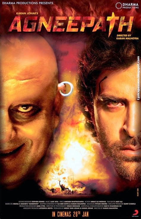 Agneepath (2012) Movie Official Trailer 2 Download | Lyrics World ~ LyricsPASSION