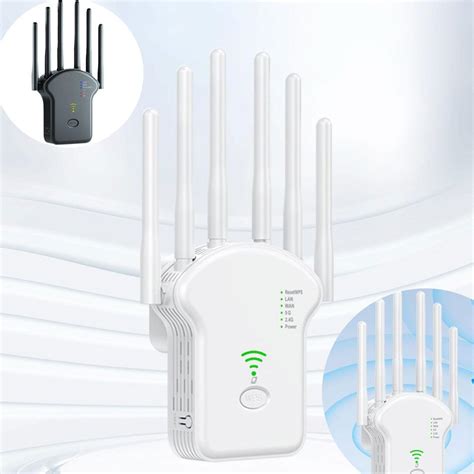 Uoyott 24g 5g Dual Band Wifi Repeater With 1200mbps Signal Boosting