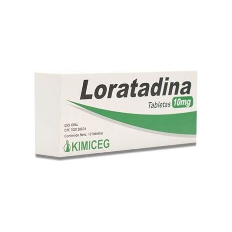 Loratidina Laboratorios Kimiceg