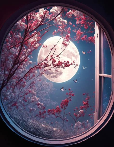 Pin by nila on moonlit night | Scenery wallpaper, Pretty landscapes ...