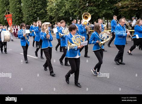 2023 Latvian Song And Dance Festival Parade Riga Latvia 2nd July