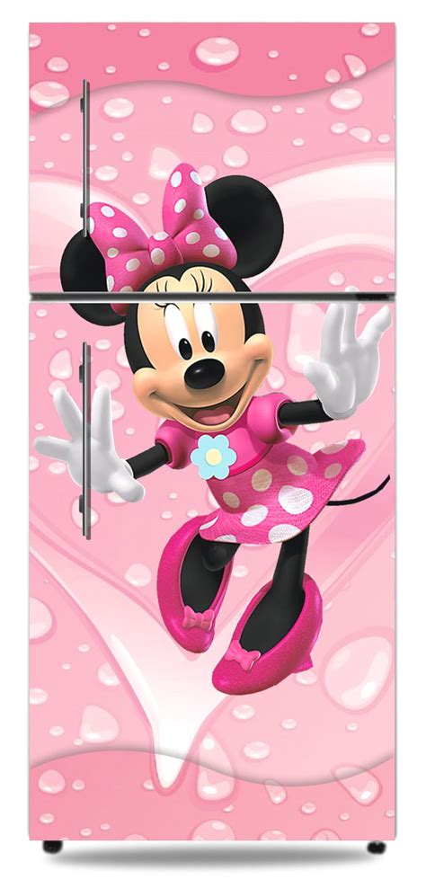 Hd Minnie Mouse Fridge Sticker India Print