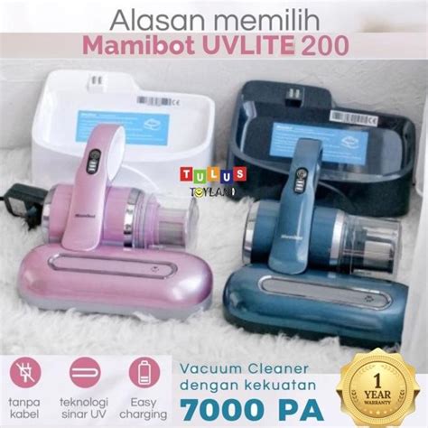 Jual Mamibot UV Vacuum Cleaner Cordless Mite Killer Penghisap Debu