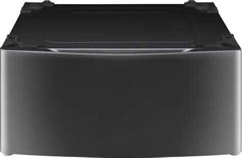 Lg Wdp K Laundry Pedestal For Series Black Stainless Steel