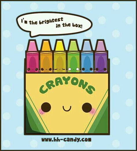 Crayons Kawaii Arte