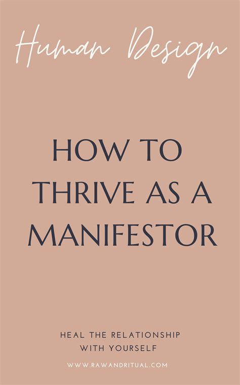 What Does It Mean To Be A Manifestor In Human Design Artofit