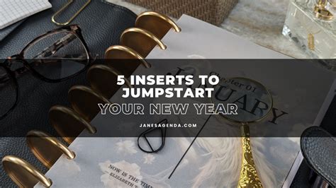 5 Inserts To Jumpstart Your New Year Janes Agenda®