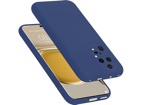 Cadorabo H Lle Im Liquid Silicone Case Style Backcover Huawei P