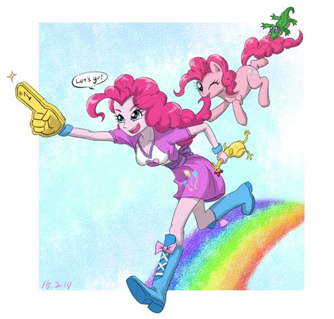 Safe Artist Ta Na Boneless Gummy Pinkie Pie Human