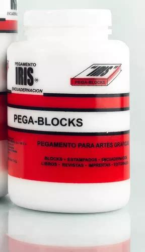 Pegamento Pega Block Iris 1 Lt Contiene 6 Piezas Envío gratis