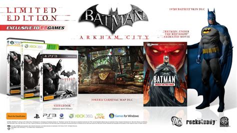 Batman Arkham City Gets Steel Book Limited Edition